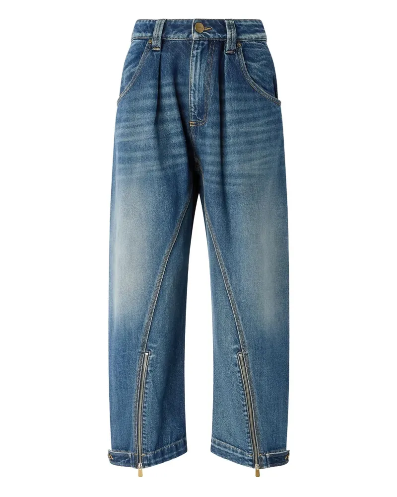 Pinko Jeans mit Reißverschlussdetail - Blau Blau