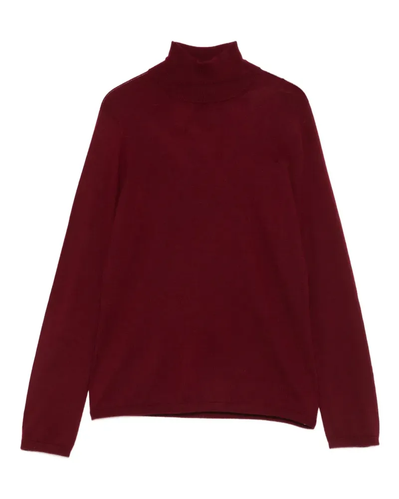 Max Mara Pullover mit Rollkragen - Rot Rot