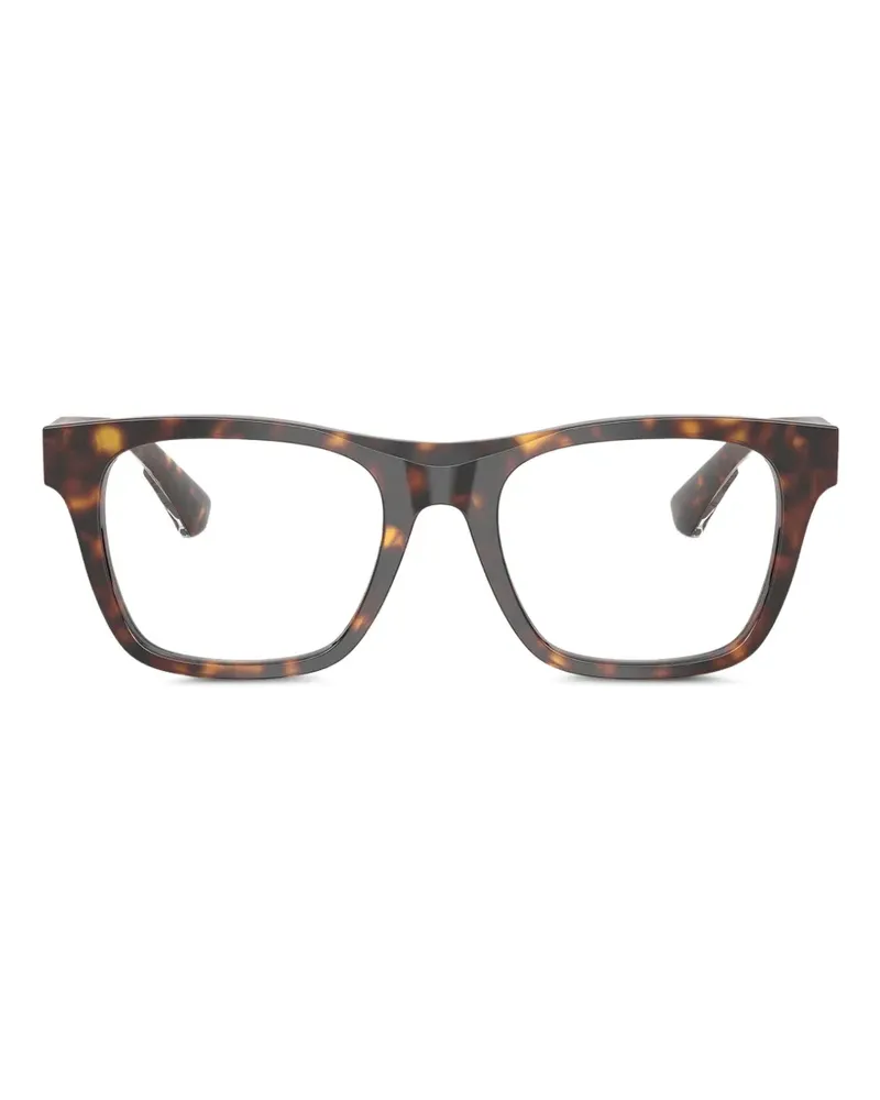 Burberry Brille mit eckigem Gestell - Braun Braun