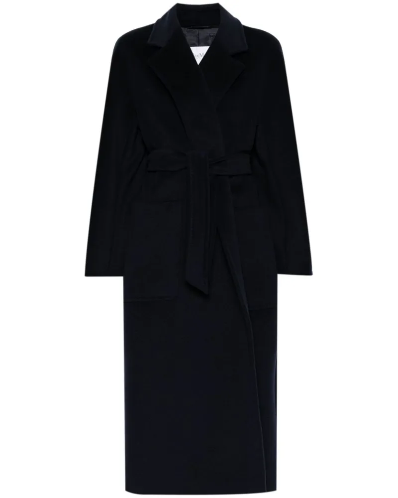 Max Mara Locri Mantel - Blau Blau