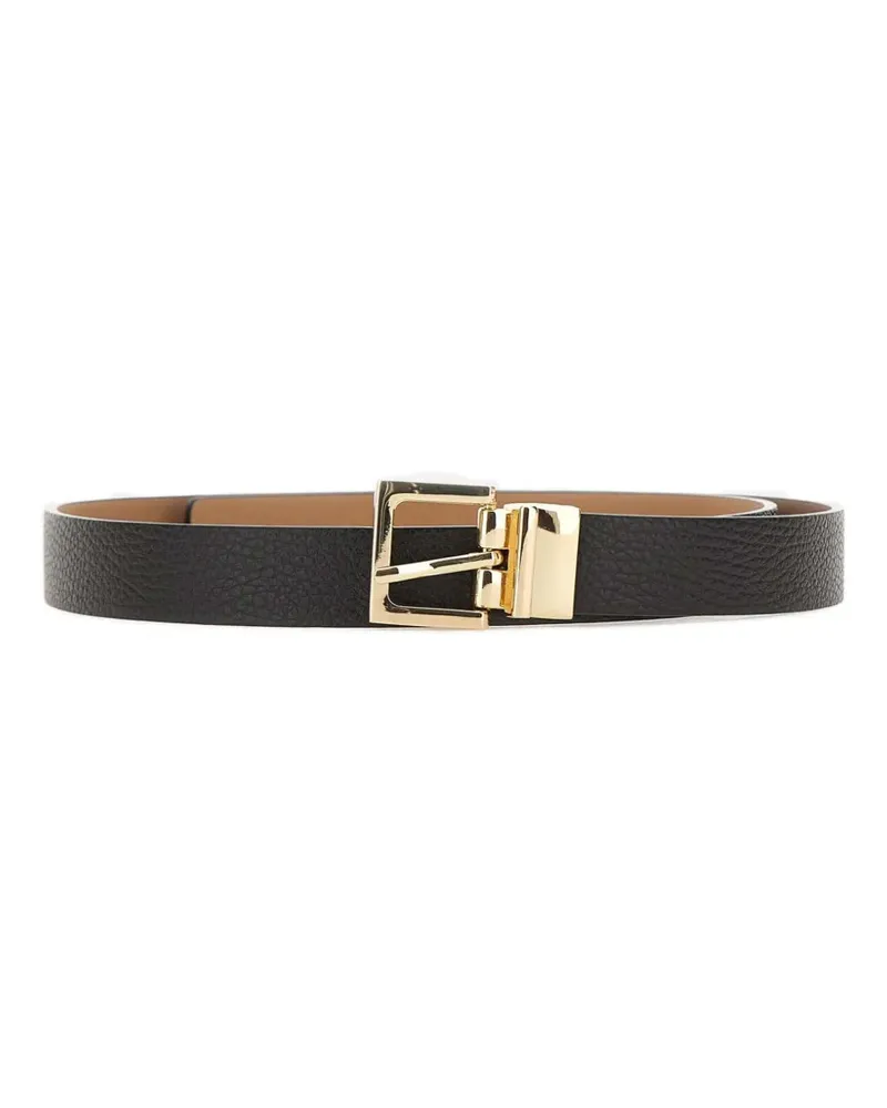 Gianni Chiarini reversible leather belt - Schwarz Schwarz