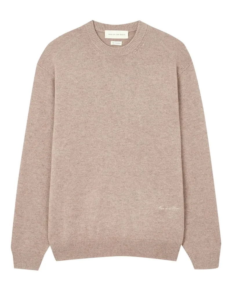 ManOnTheBoon crew-neck sweater - Nude Nude