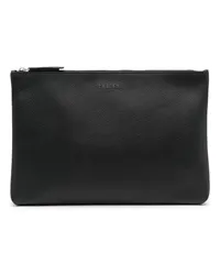 Orciani Clutch mit Reißverschluss Schwarz