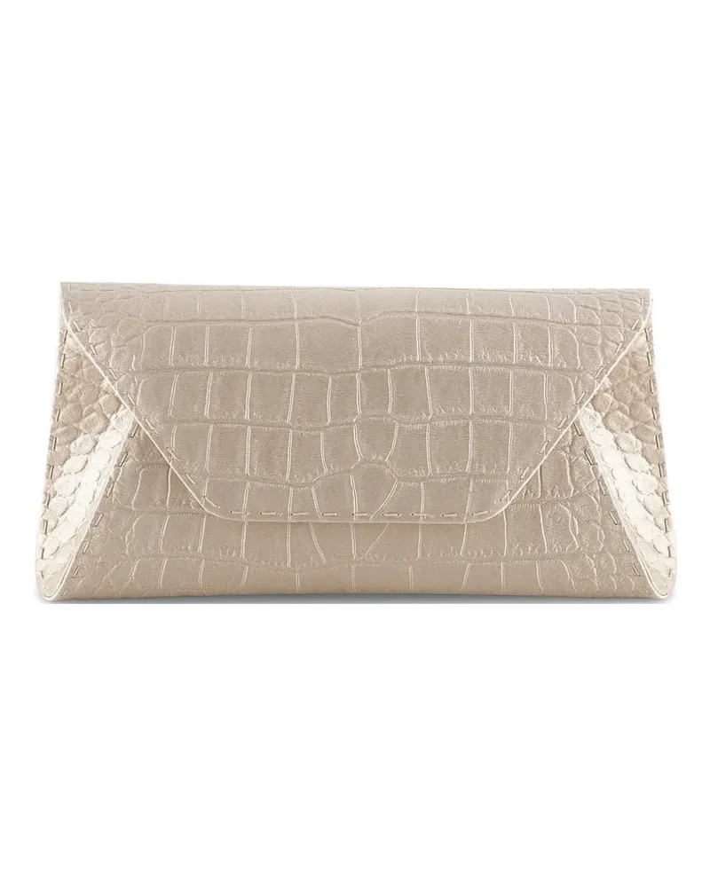 Tyler Ellis small Eloise clutch bag - Nude Nude