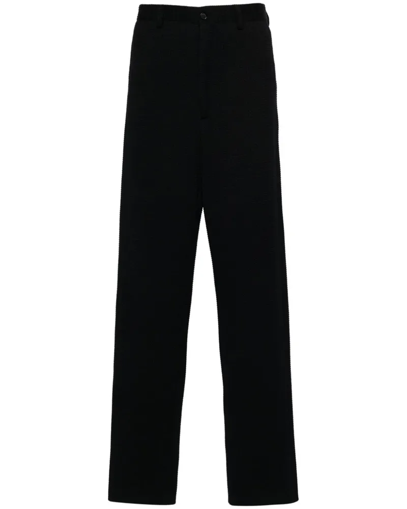 Giorgio Armani Strukturierte Tapered-Hose - Blau Blau
