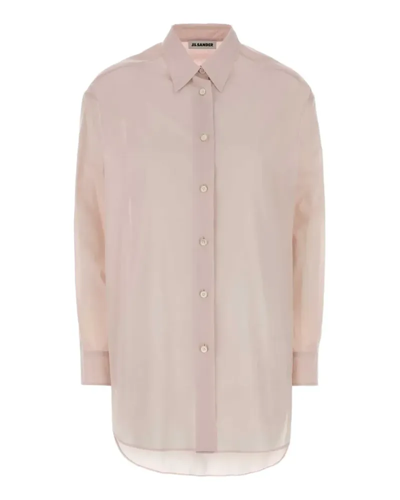 Jil Sander muslin button-up shirt - Rosa Rosa