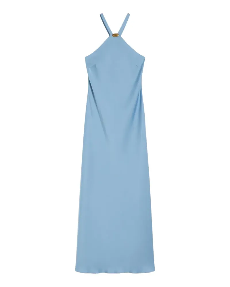Max Mara satin dress - Blau Blau