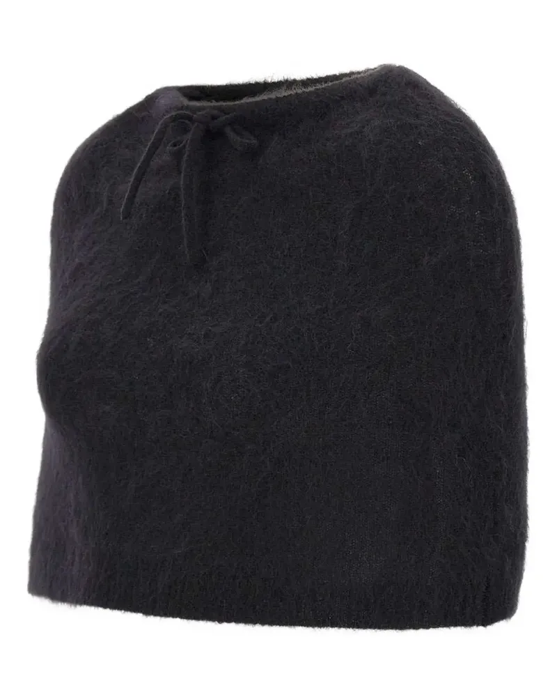 A. ROEGE HOVE Maja Shrug Jacke mit Kordelzug - Schwarz Schwarz