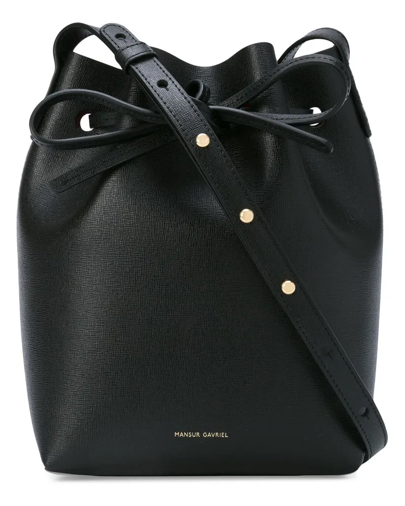 Mansur Gavriel Mini Beuteltasche Schwarz