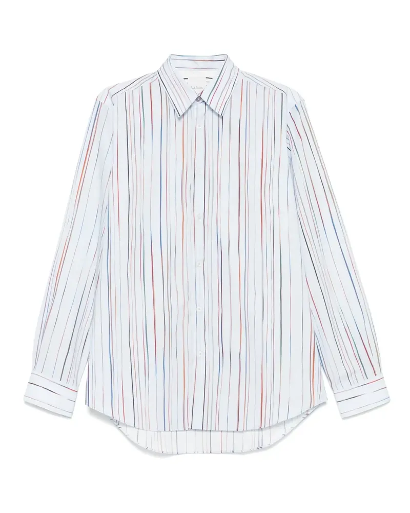 Paul Smith Gestreiftes Hemd - Blau Blau