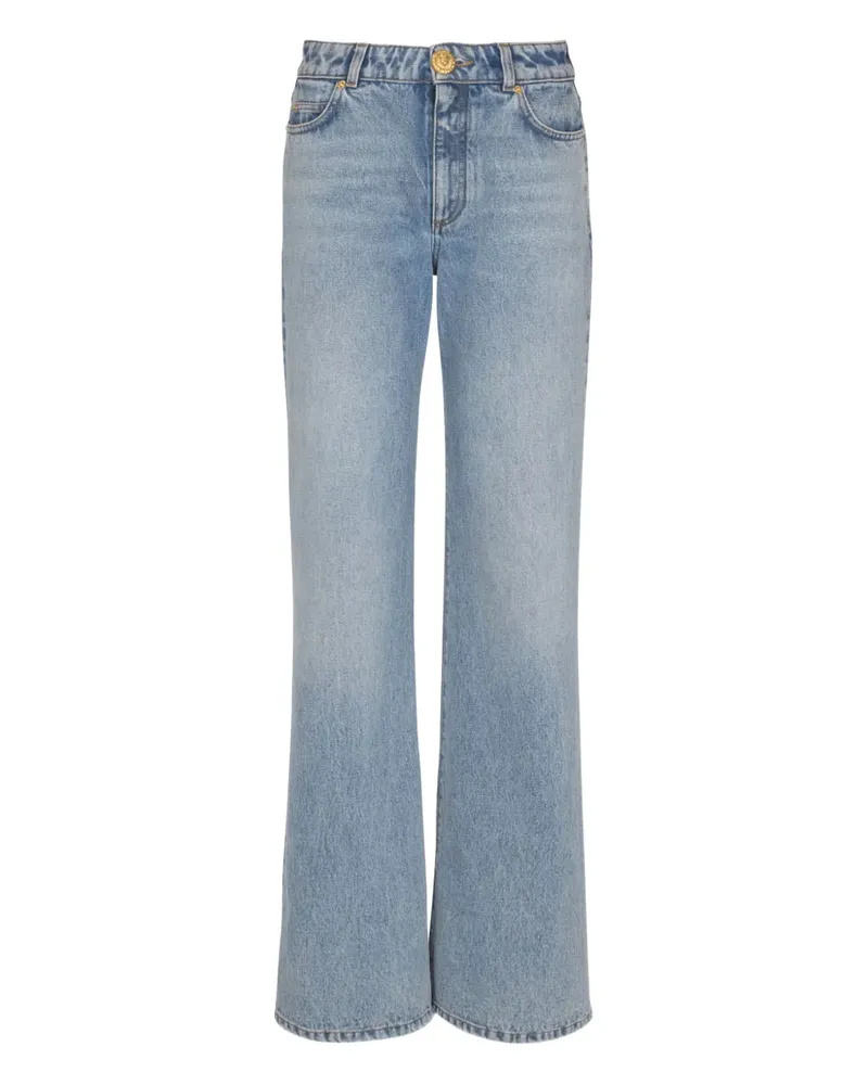 Balmain Ausgeblichene Jeans - Blau Blau