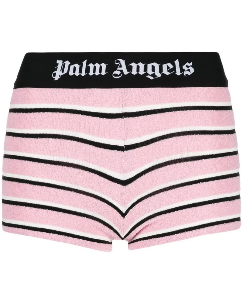 Palm Angels Shorts mit Streifen - Rosa Rosa