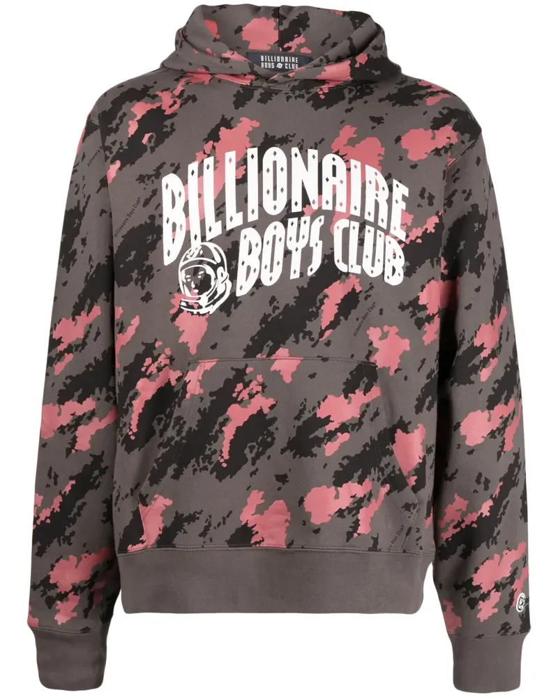 Billionaire Boys Club Hoodie mit Camouflage-Print - Grau Grau