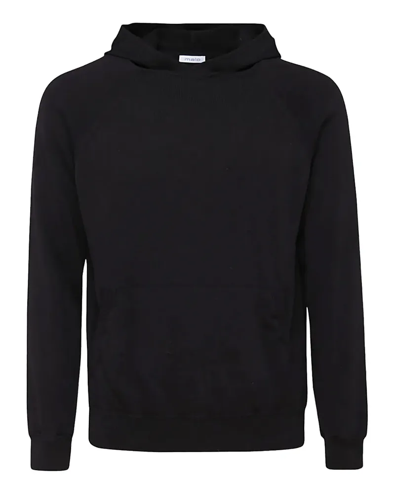 Malo Lockerer Hoodie - Schwarz Schwarz