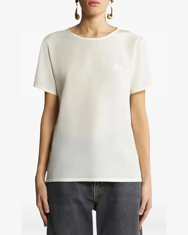 Etro Bluse aus Seide - Weiß Weiß