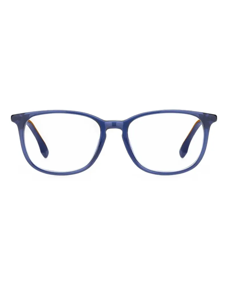 HUGO BOSS Brille mit rundem Gestell - Blau Blau