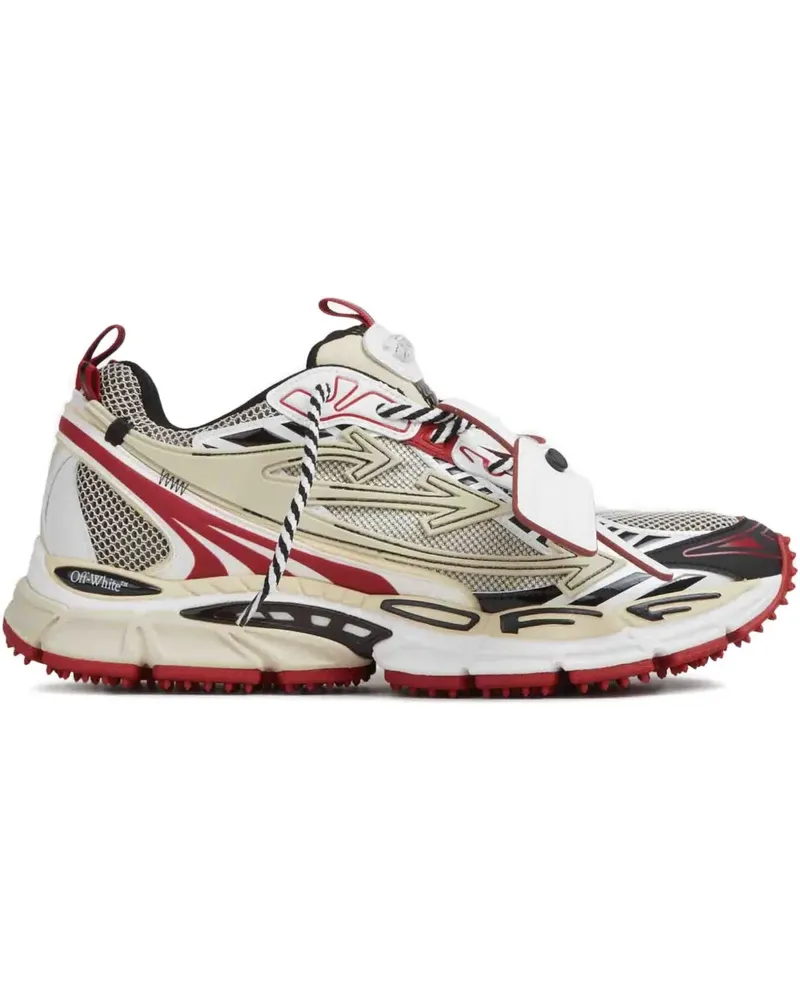 OFF-WHITE panelled sneakers - Nude Nude