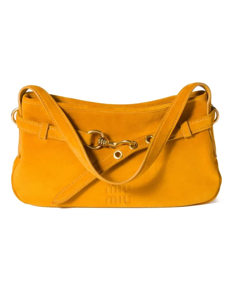 Miu Miu Aventure Schultertasche - Gelb Gelb