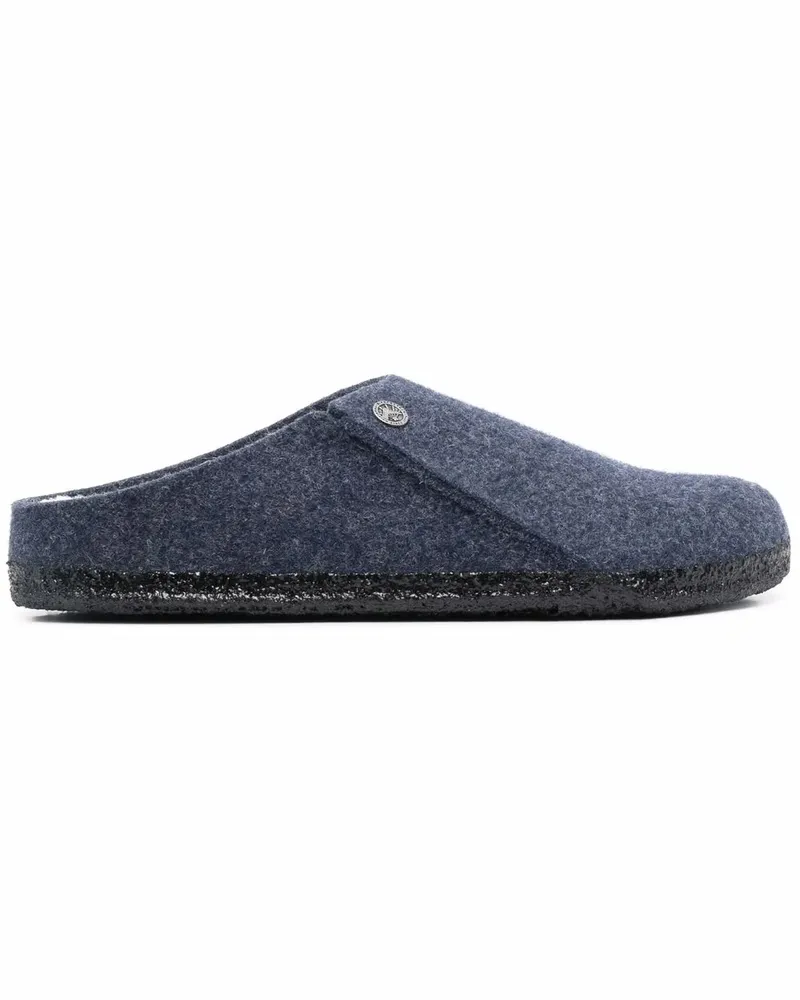 Birkenstock Zermatt Slipper aus Wollfilz - Blau Blau