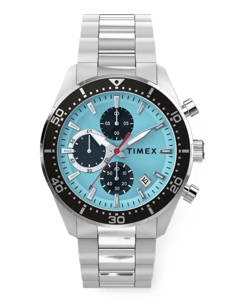 Timex Trend Chronograph 42mm - Blau Blau