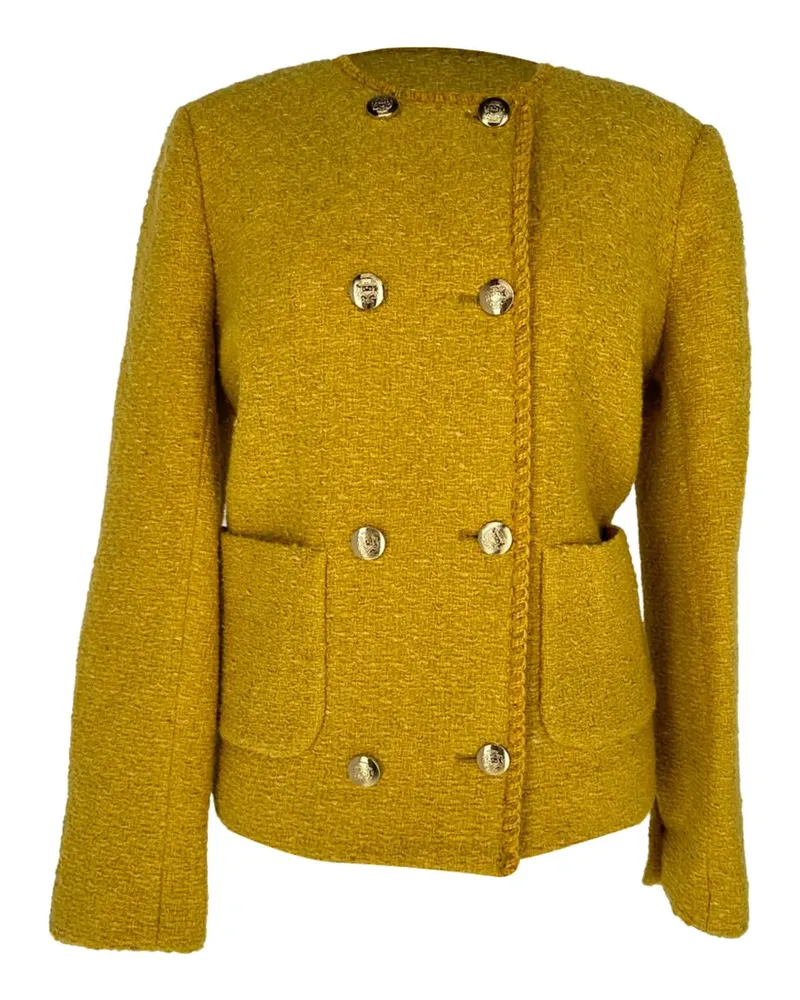 ba&sh Doppelreihiger Joe Blazer - Gelb Gelb