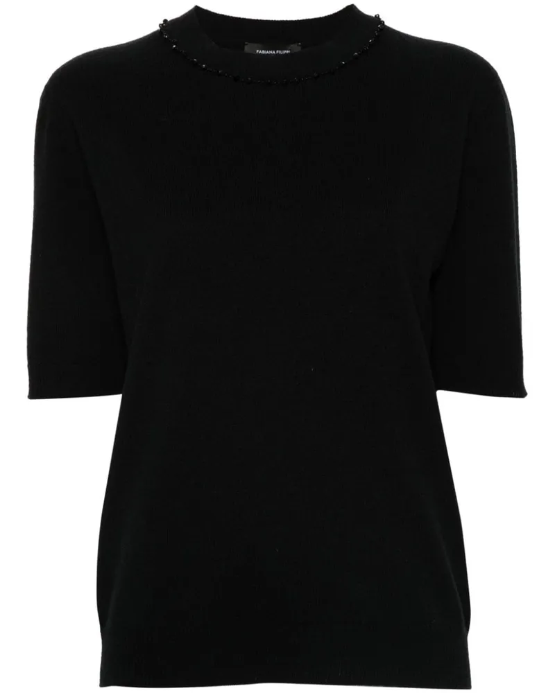 Fabiana Filippi Platinum Pullover - Schwarz Schwarz