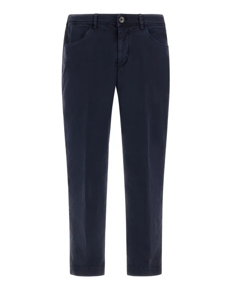 Herno Hose mit Stretchbund - Blau Blau