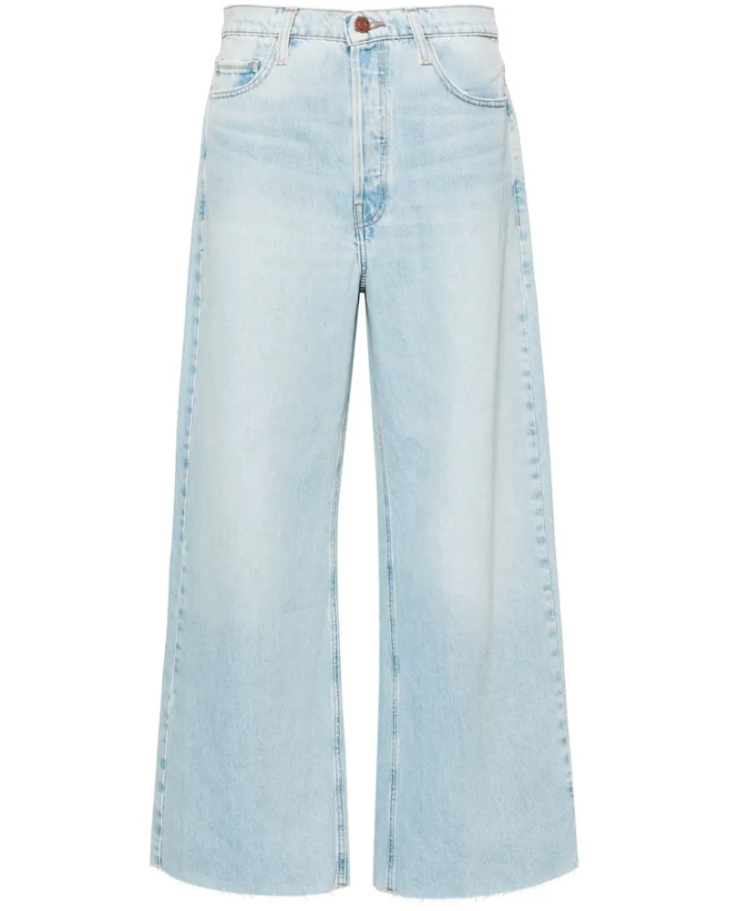 Frame Denim Tief sitzende Le Low Babby Wide-Leg-Jeans - Blau Blau
