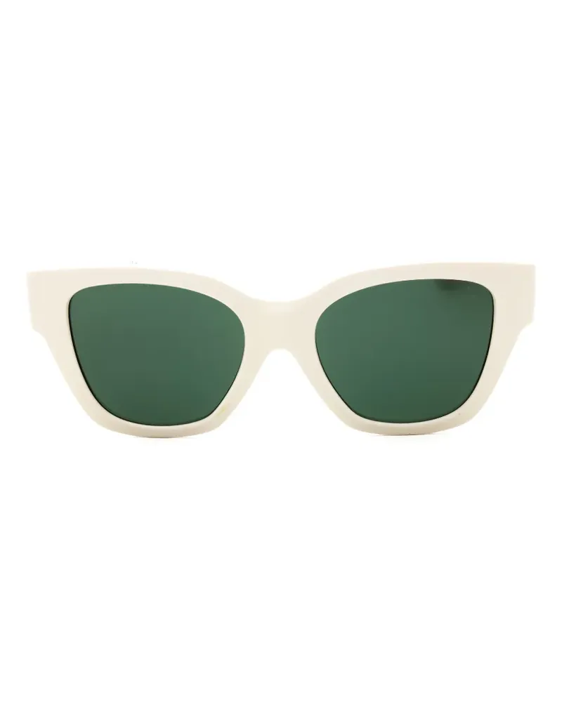 Burberry rectangle-frame sunglasses - Weiß Weiß