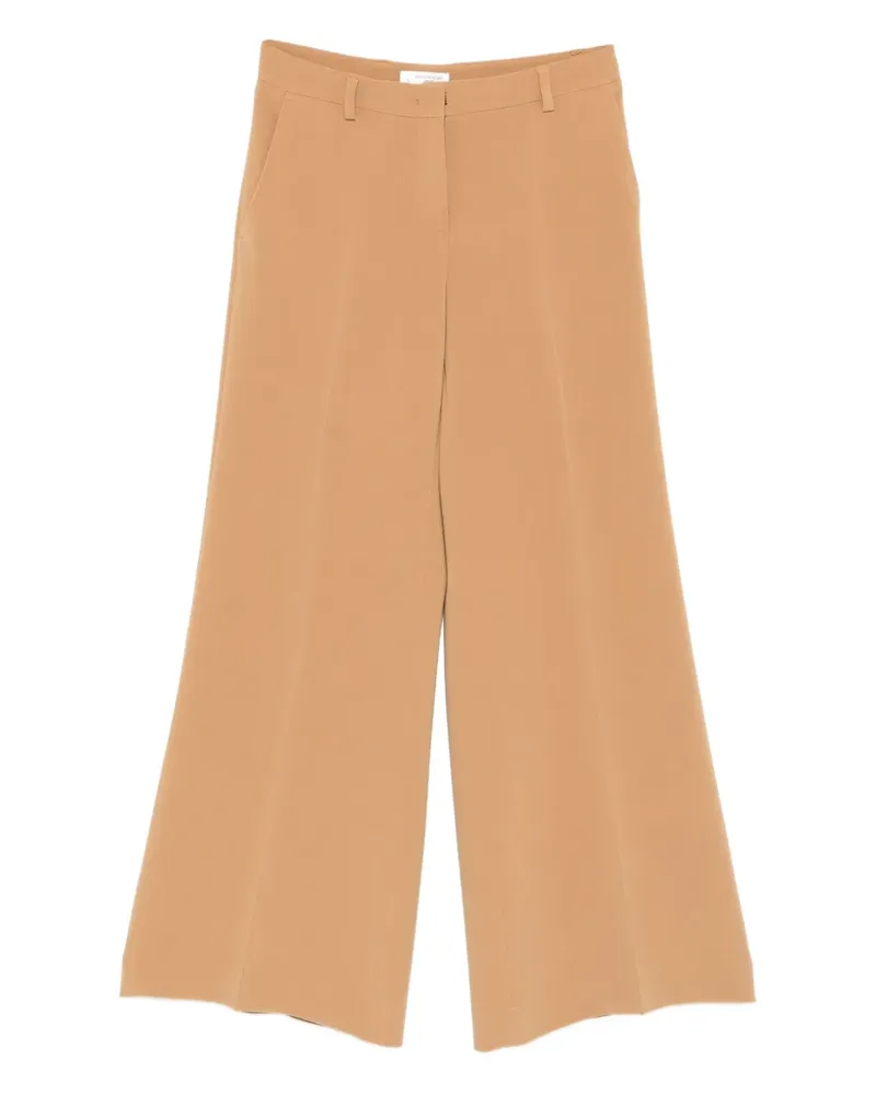Alberto Biani Hose mit weitem Bein - Braun Braun