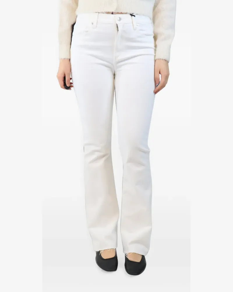 Paige Canyon raw-hem jeans - Weiß Weiß