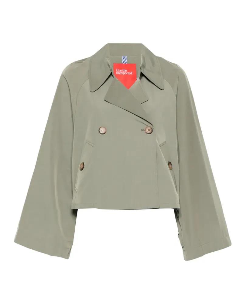 ..,merci double-breasted jacket - Grün Grün