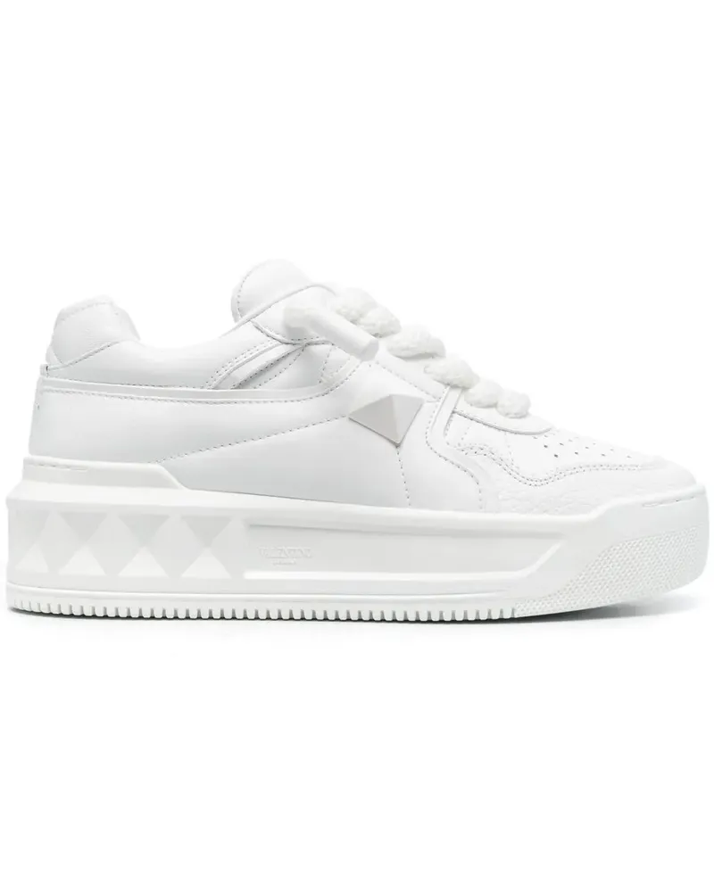 Valentino Garavani One Stud XL Sneakers - Weiß Weiß