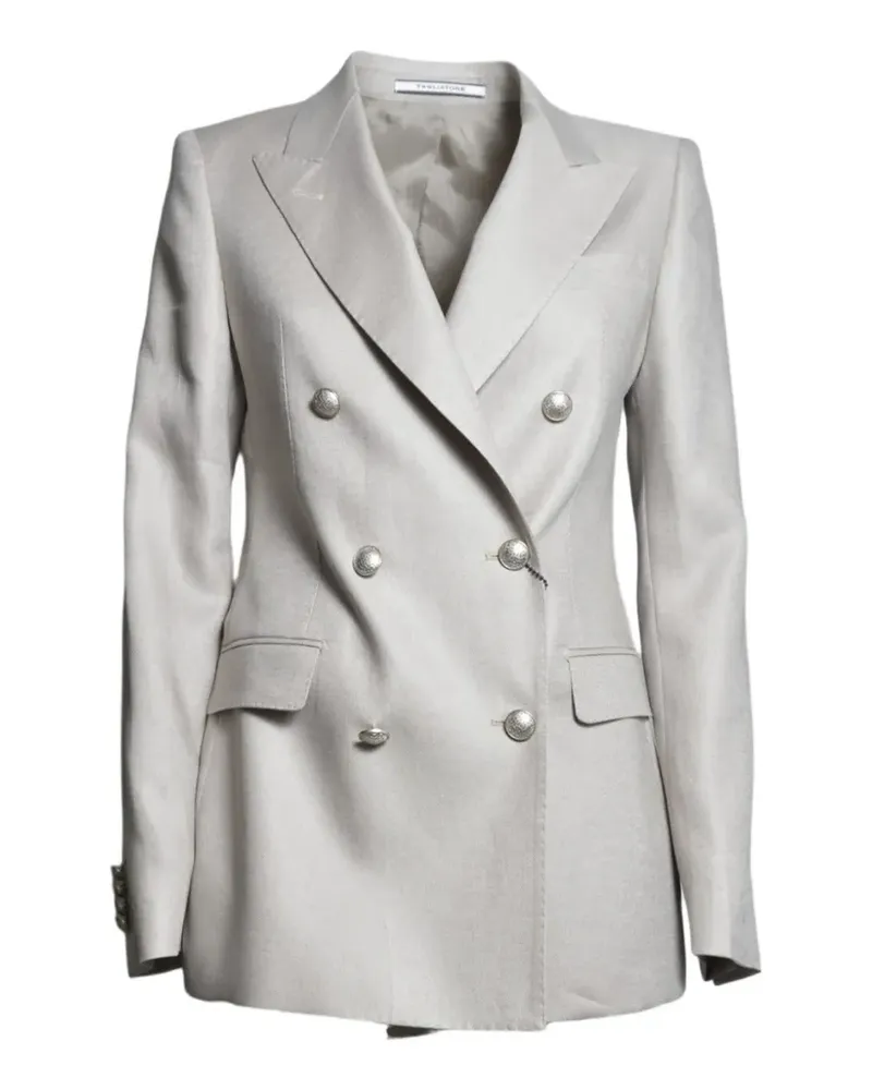 Tagliatore double-breasted blazer - Nude Nude