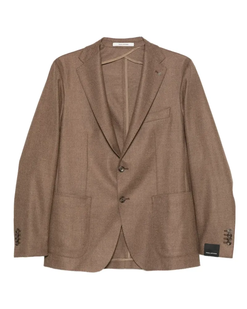 Tagliatore Einreihige Jacke - Braun Braun