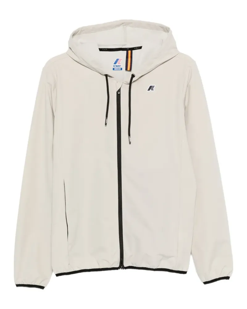 K-Way Journeer Kapuzenjacke - Nude Nude