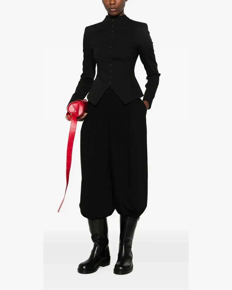 STAUD Adrian Jacke mit Knöpfen - Schwarz Schwarz