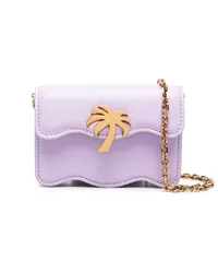 Palm Angels Palm Beach Gürteltasche mit Logo-Schild Violett