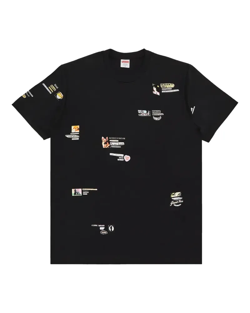 Supreme Being T-Shirt mit grafischem Print - Schwarz Schwarz