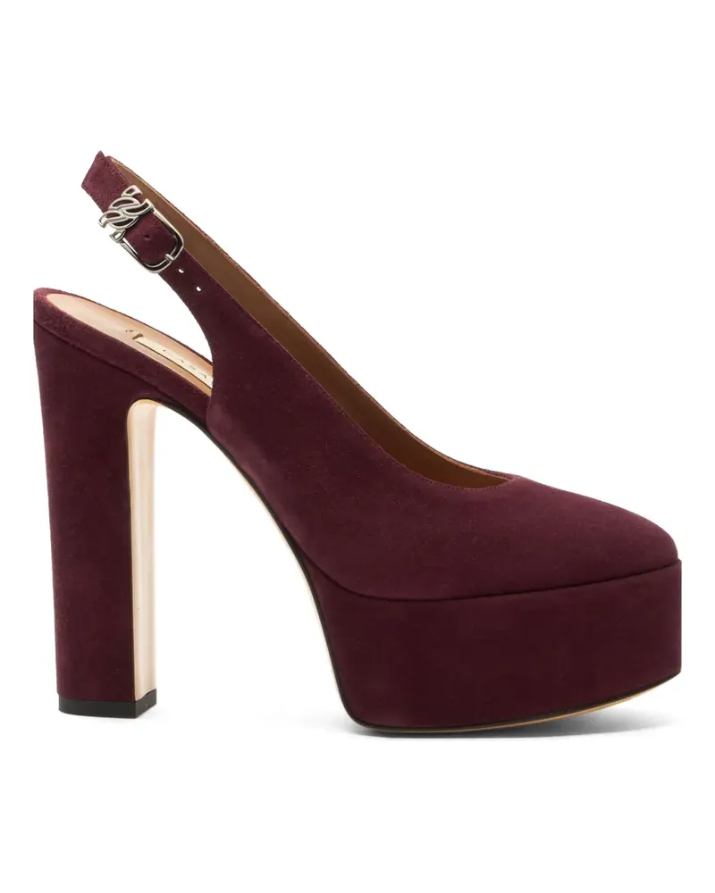 Casadei Patty Pumps mit C-Chain-Schnalle - Violett Violett
