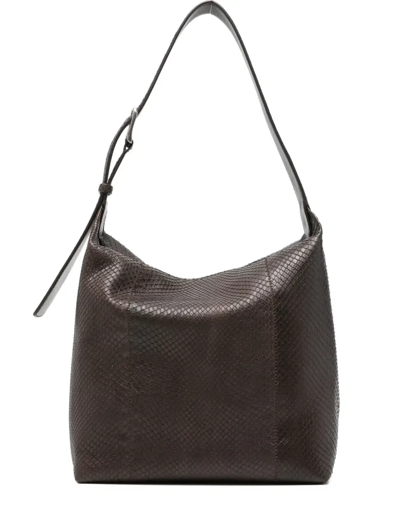 The Row Handtasche aus Leder - Braun Braun
