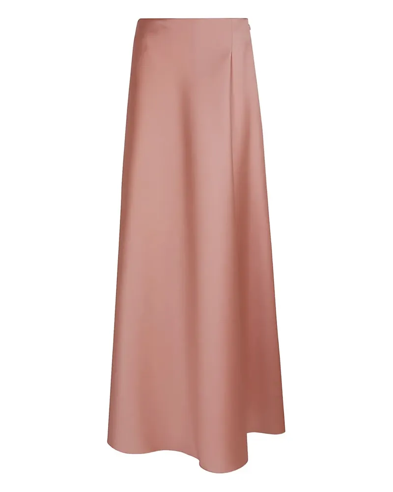 Alberta Ferretti Rock aus Satin - Rosa Rosa
