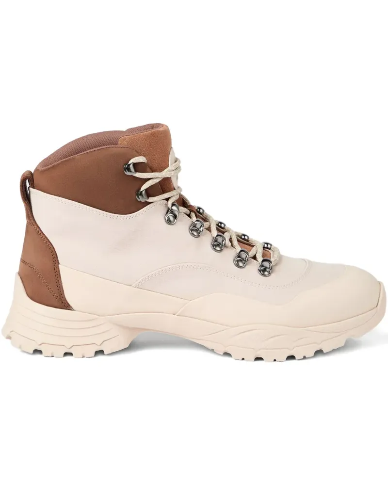 Brunello Cucinelli Stiefel mit Schnürung - Nude Nude