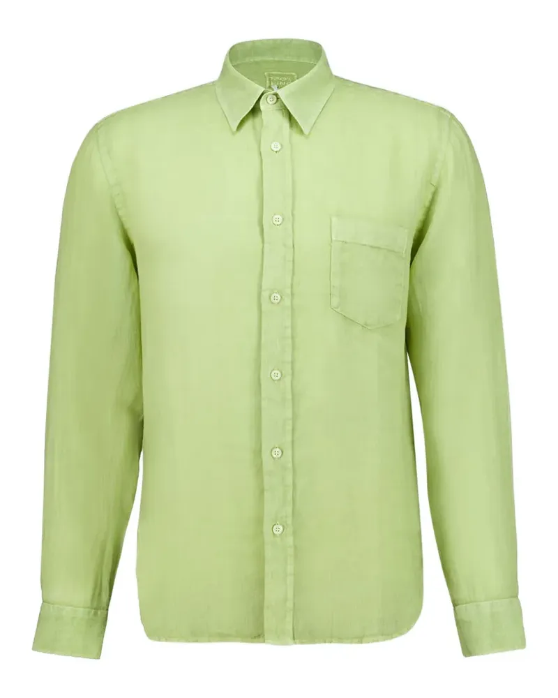 120% Lino long-sleeve shirt - Grün Grün