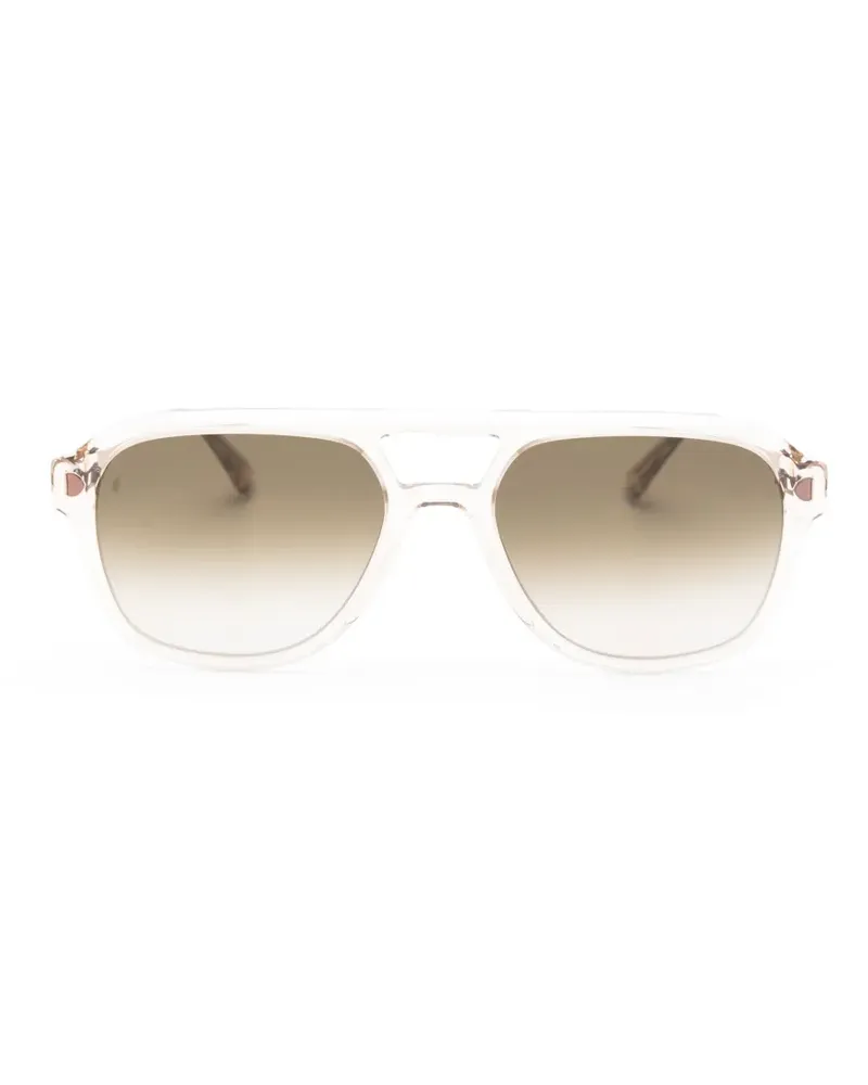 Mykita Getönte Lavand Pilotenbrille - Nude Nude