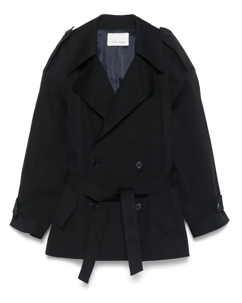 FRANKIE Shop Zurich Trenchcoat - Blau Blau