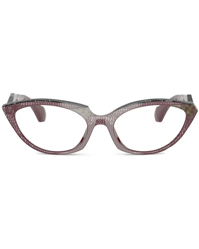 Alain Mikli Brille mit Cat-Eye-Gestell - Braun Braun