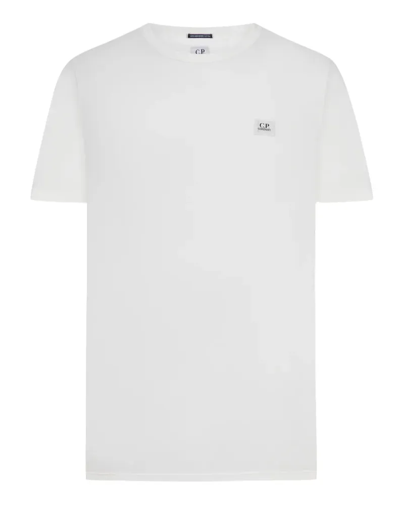 C.P. Company T-Shirt mit Rundhalsausschnitt - Weiß Weiß