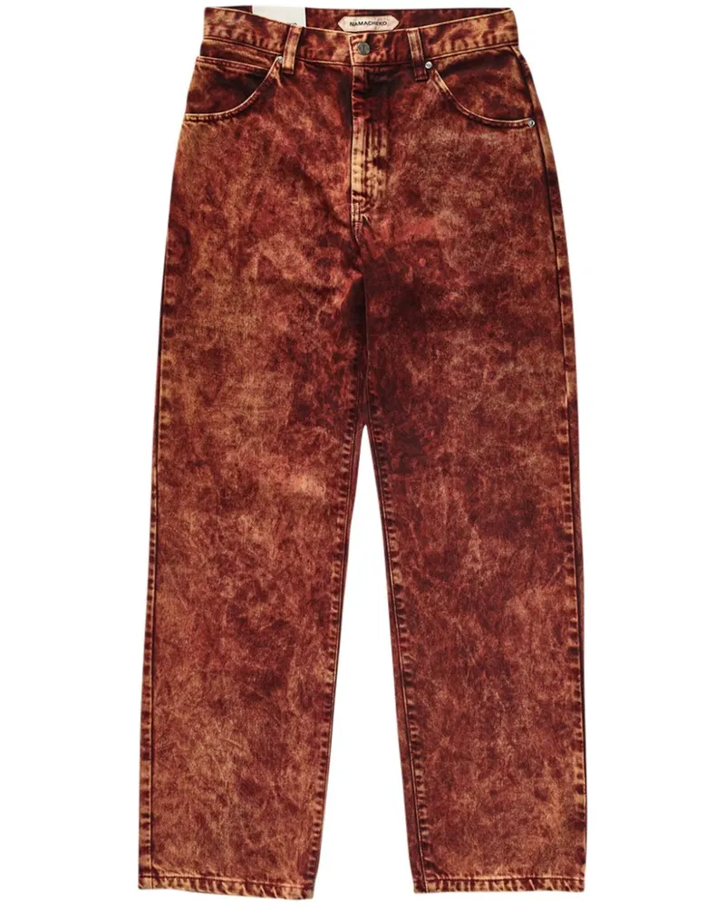 Namacheko Gerade Warkworth Jeans - Orange Orange