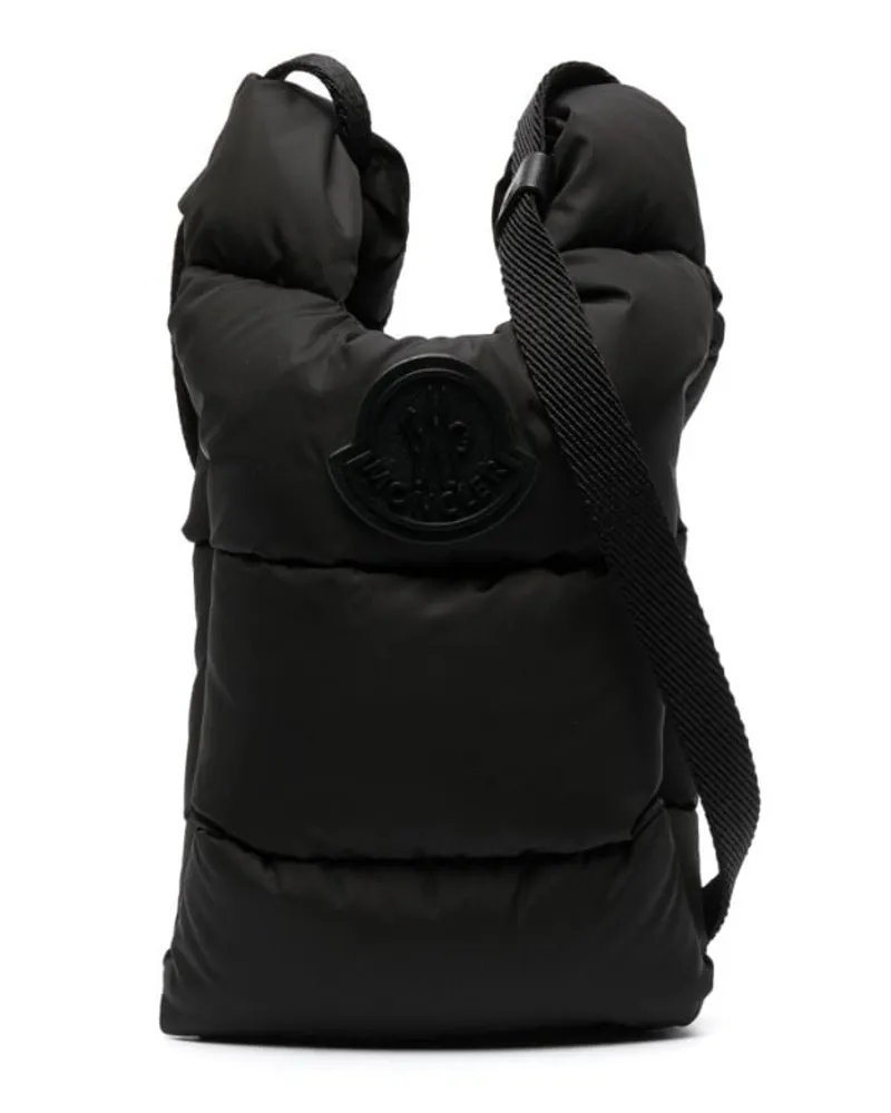 Moncler Gesteppte Legere Umhängetasche - Schwarz Schwarz